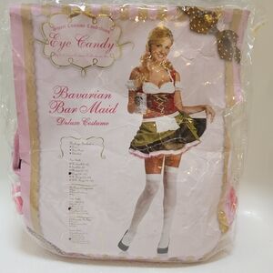 Eye Candy Bavarian Bar Maid Deluxe Halloween Costume